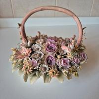 Cestino fiori Capodimonte F.lli Majello