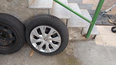 Cerchi in ferro 15 Peugeot 208 