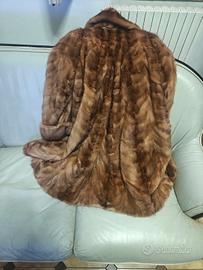 vero visone cappotto taglia  46/48
