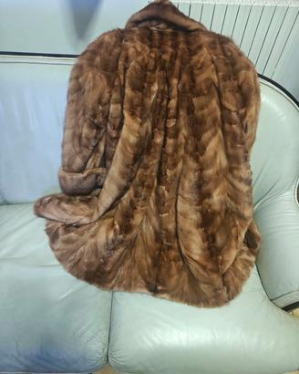 vero visone cappotto taglia  46/48