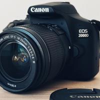 Canon EOS 2000D + Obiettivo 15-55mm