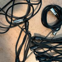 Set cavi dmx/xlr