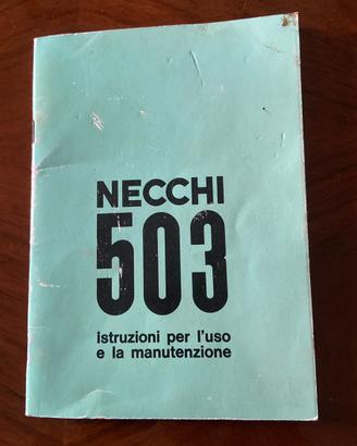 Manuale macchina da cucire Necchi