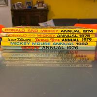 Donald and Mickey annual 74/75/79/82/76