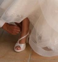 scarpe sandalo sposa