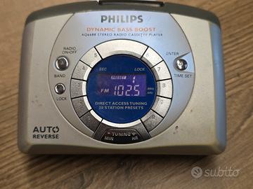 Walkman Philips AQ6688 - Lettore Cassette Vintage