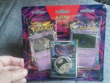 Pokémon Blister Gengar Marshadow Mimikyu 2 buste