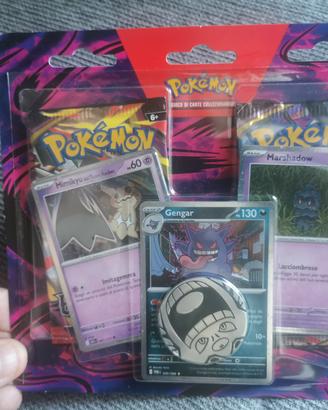Pokémon Blister Gengar Marshadow Mimikyu 2 buste