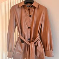 Giacca trench corto donna S zara