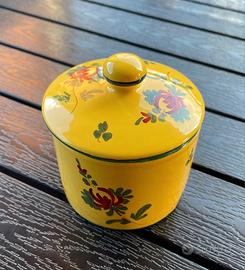 cofanetto con coperchio ceramica Imola