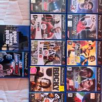 Lotto 14 giochi PS2 con libretto + poster GTA III