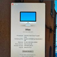 Apple iMac Early 2011 portato a nuovo ultimo macOS