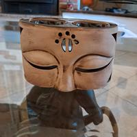 Bruciatore oli essenziali - viso Buddha