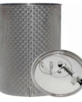 Serbatoio in Acciaio Inox AISI 304 per Vino