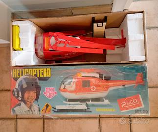 elicottero helicoptero Rico Rif.20 vintage 80