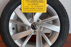 CERCHI E GOMME ORIGINALI 205/55R16 91H VW-SE-SK