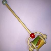 Trottola giocattolo in legno