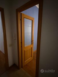 6 Porte legno e vetro interno
