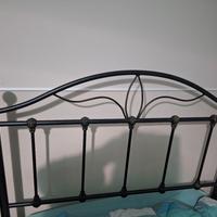 letto ferro battuto  una piazza e mezza