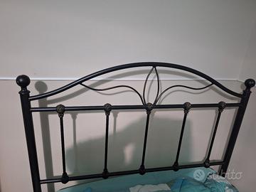 letto ferro battuto  una piazza e mezza