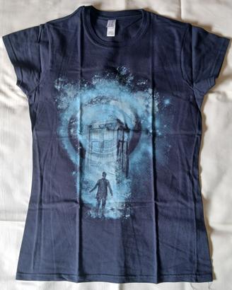 Maglietta t-shirt donna "Doctro Who - Tardis"