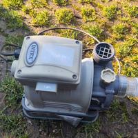 pompa a sabbia intex + struttura piscina+ prodotti