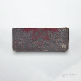 Scatola Portagioie Etro Milano Bordeaux Portatutto