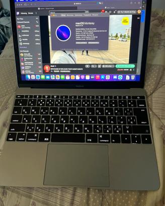 Macbook 12 256Gb 8Ram