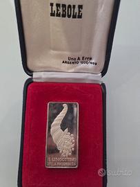 lingotto argento 999 50gr