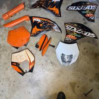 Plastiche KTM exc