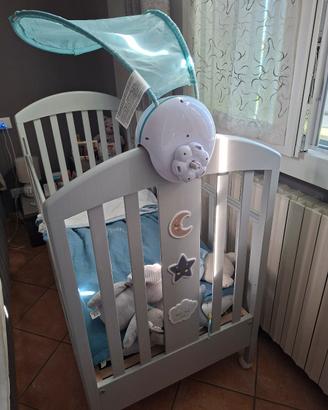Lettino Smile Converse Picci con Proiettore Chicco