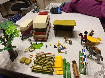 Playmobil centro equestre con camper 4074