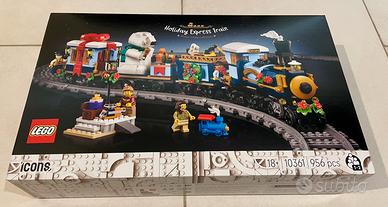 Lego Icons 10361 - Treno espresso festivo