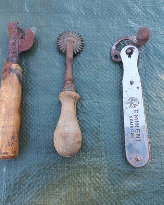 vecchi strumenti di cucina
