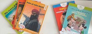 3 libri “Scrittori di Classe” + 2 fumetti Disney