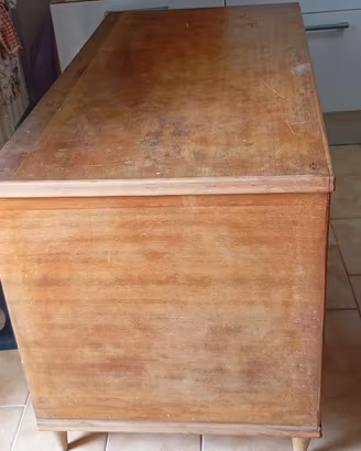 Cassapanca/baule in legno