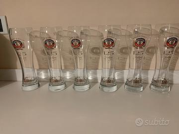 Set 6 bicchieri birra 0,5 L 500 ml ERDINGER