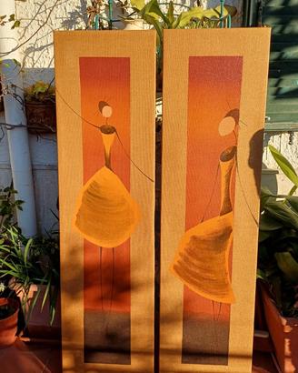 Quadri dipinti su tela canvas