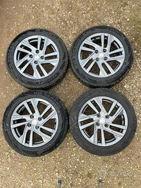 Cerchi Peugeot 208 2 Serie con Gomme 4 Stagione
