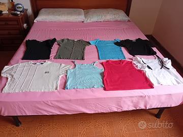 8 magliette TG S 