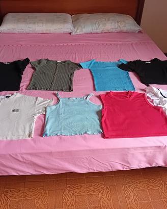 8 magliette TG S 