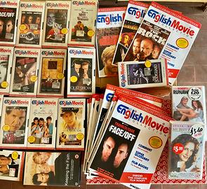 23 VHS in lingua inglese + sceneggiatura