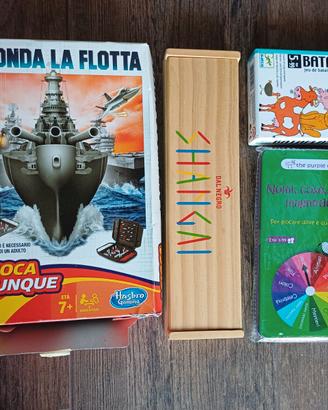 Set 4 giochi (5+)
