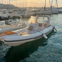 Stingher 22 con Suzuki 200 e carrello