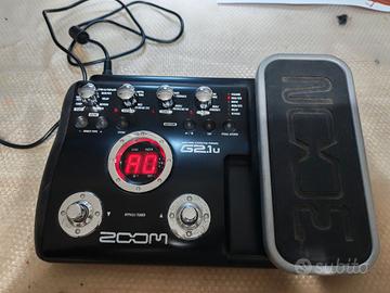 zoom G2.1u multieffetto per chitarra