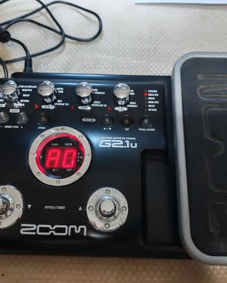 zoom G2.1u multieffetto per chitarra