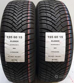 2 GOMME 195 60 15 KLEBER BR1080