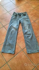 jeans donna colore grigio