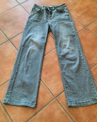 jeans donna colore grigio