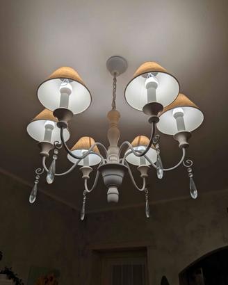 Lampadario Stile Provenzale Ideal Lux Provence SP6